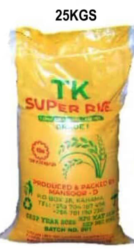 TK Super Rice — 25kg Bag
